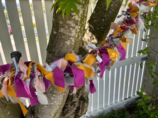 Upcycled Halloween Decor: Create a Fabric Garland with Scraps