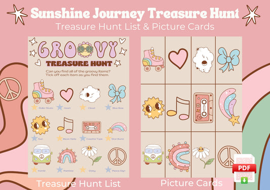 Sunshine Journey Treasure Hunt - Digital Download