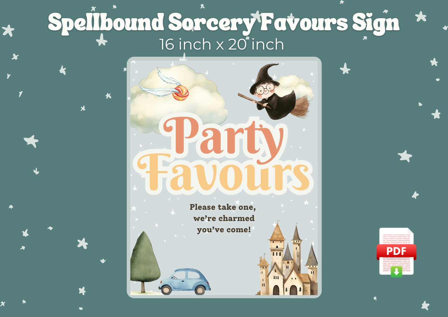 Spellbound Sorcery - Favours Sign - Digital Download