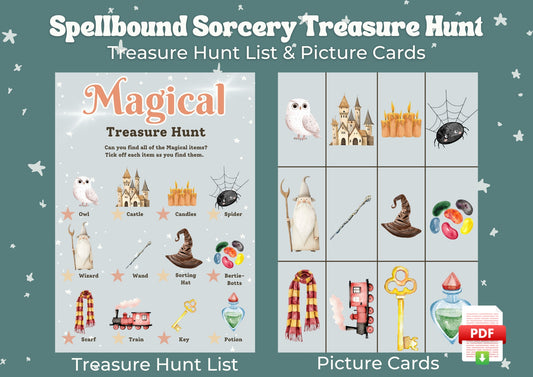 Spellbound Sorcery Treasure Hunt - Digital Download