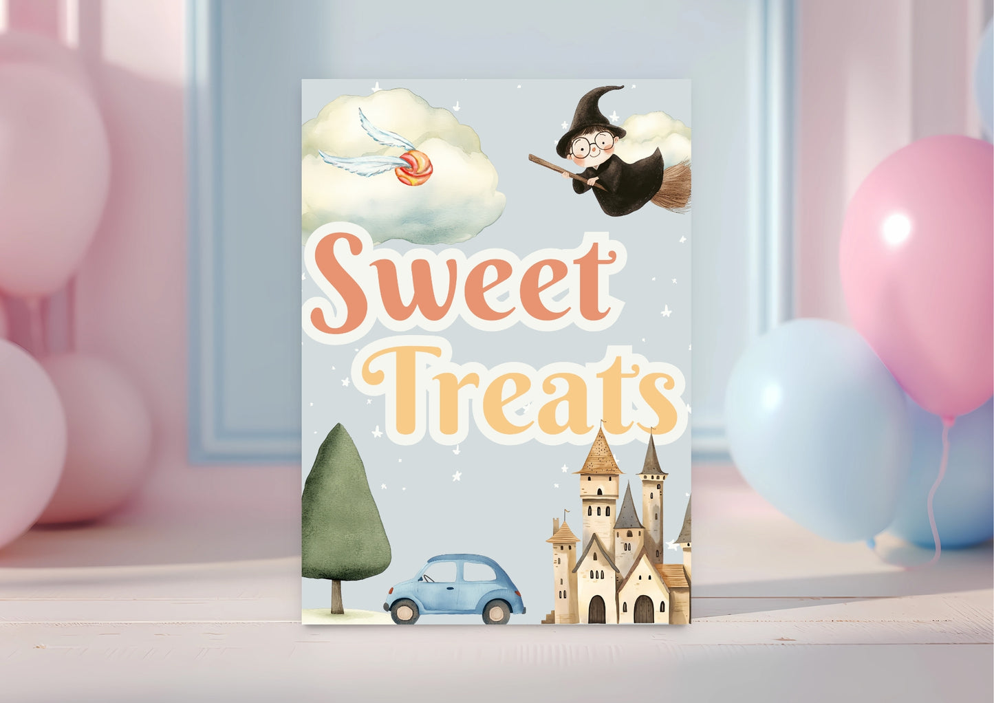 Spellbound Sorcery - Sweet Treats Sign - Digital Download