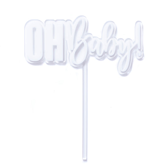 OH Baby! Cake Topper