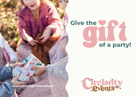 Give the Gift of a Party - Gift Voucher