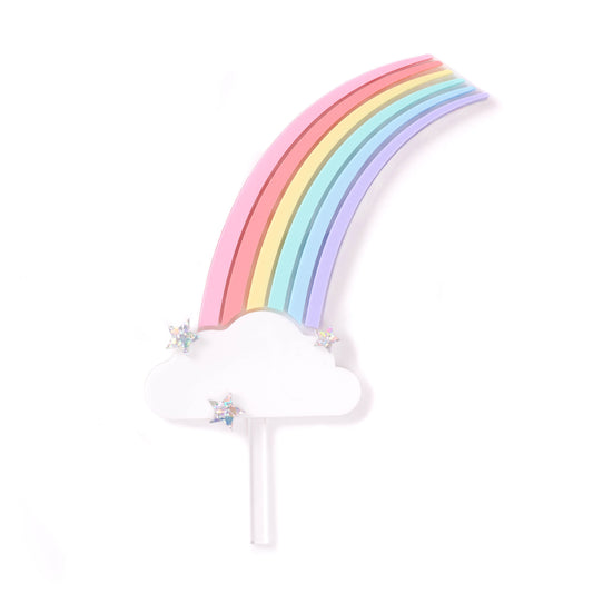 Rainbow Cloud Cake Topper