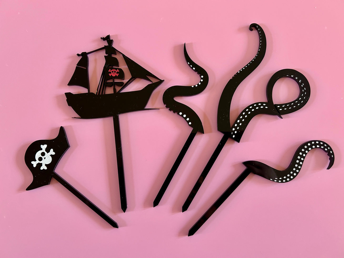 Pirate Voyage Cake Topper Set